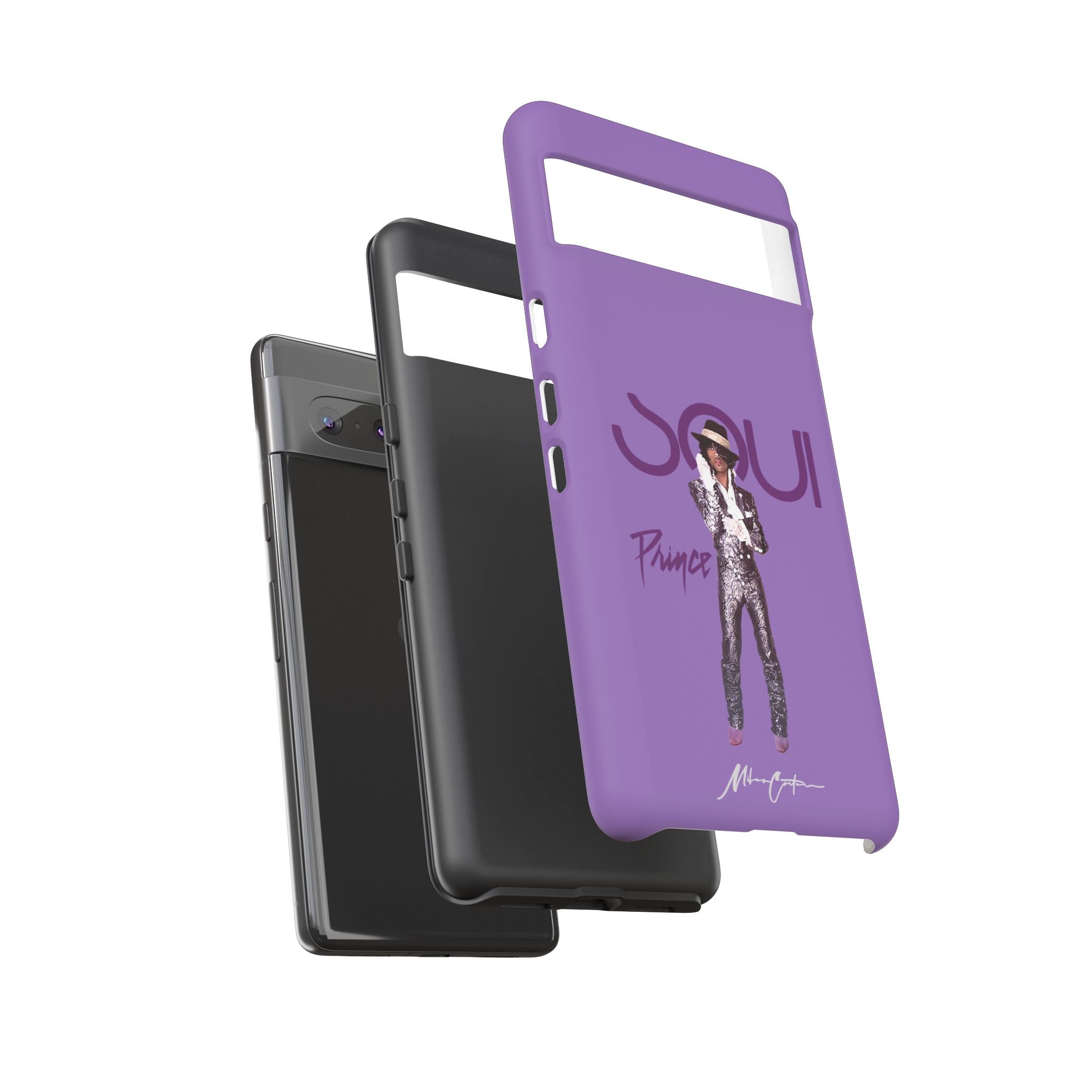 Prince Phone Case – Purple Icon & 80s Music Legend | Miles Carter Collection