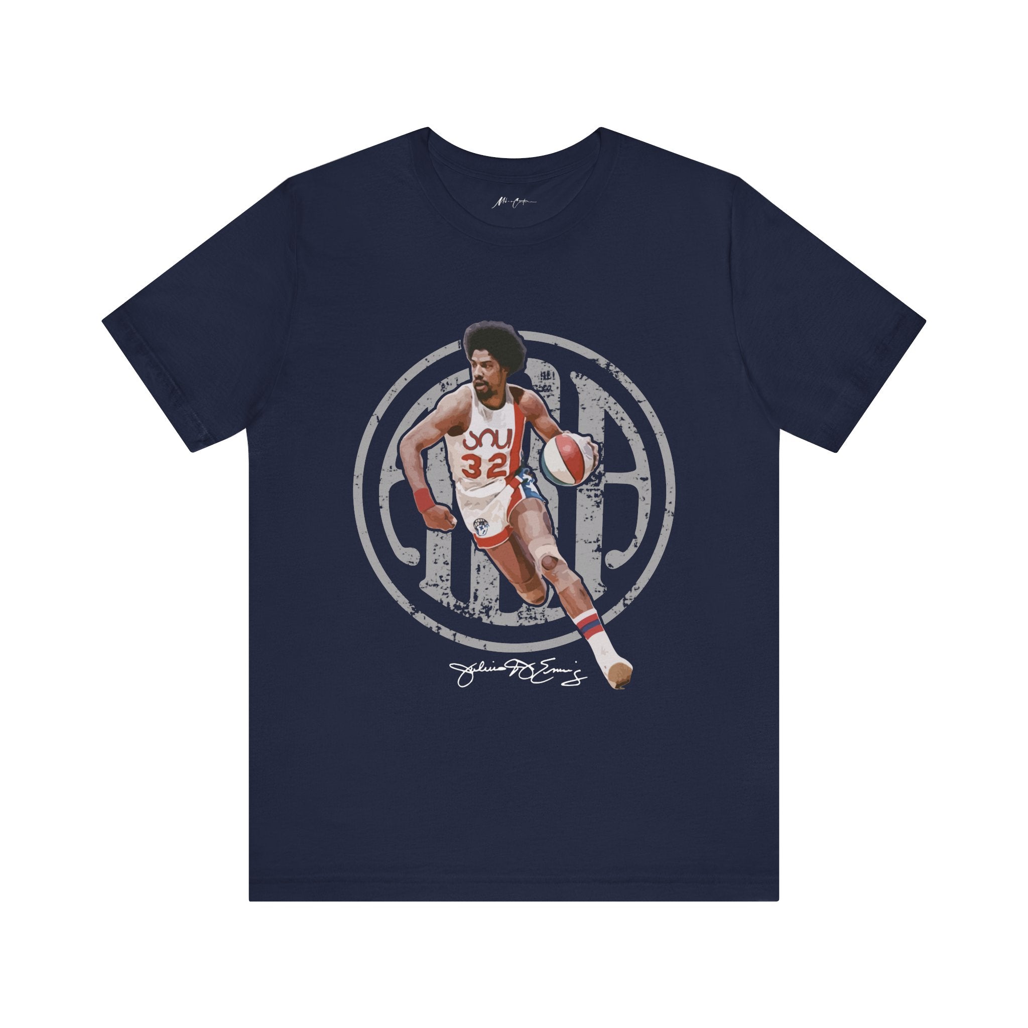 Printify T-Shirt Navy / S Julius Erving "Dr. J" | Goat Series
