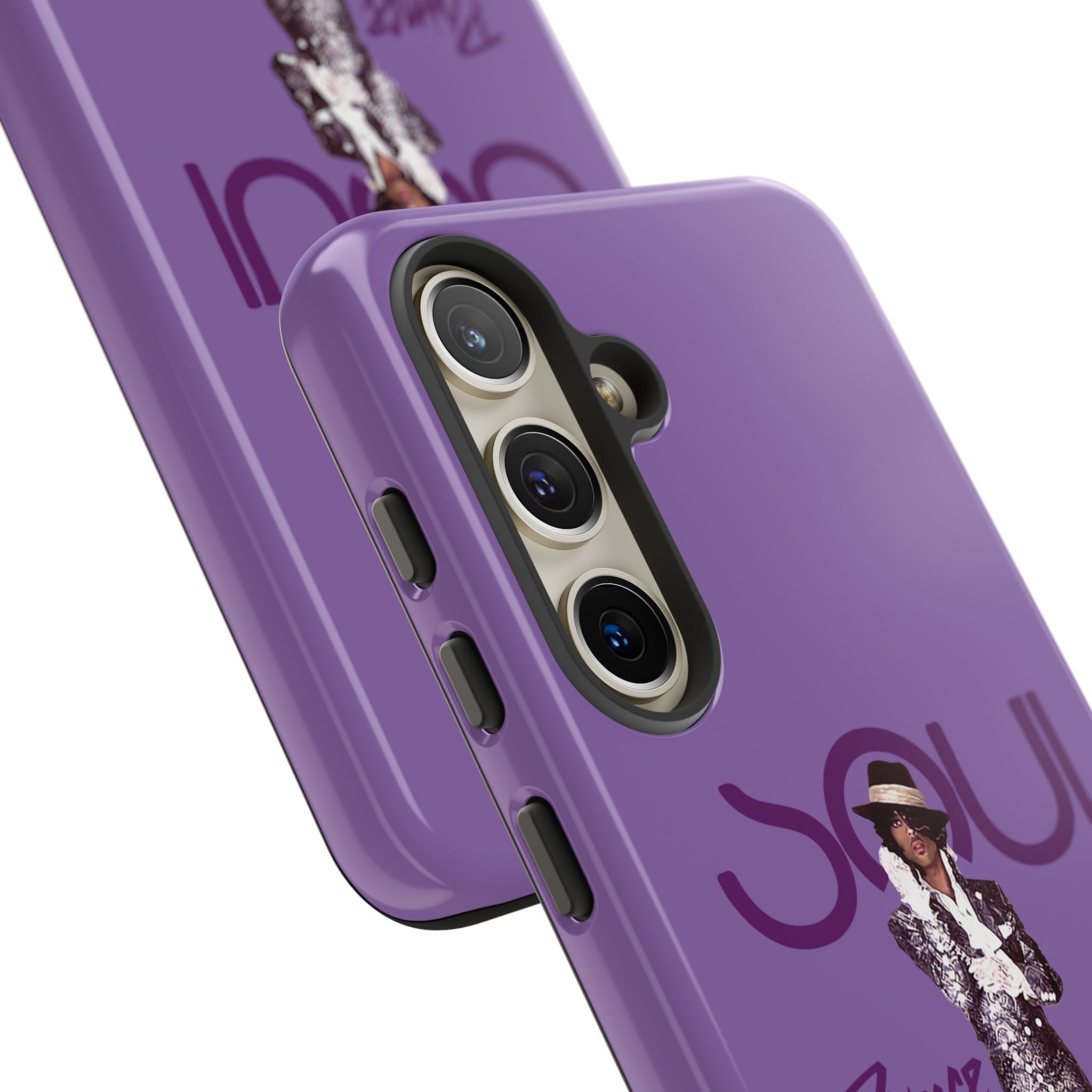 Printify Phone Case Samsung Galaxy S24 / Glossy Prince Phone Case – Purple Icon & 80s Music Legend | Miles Carter Collection