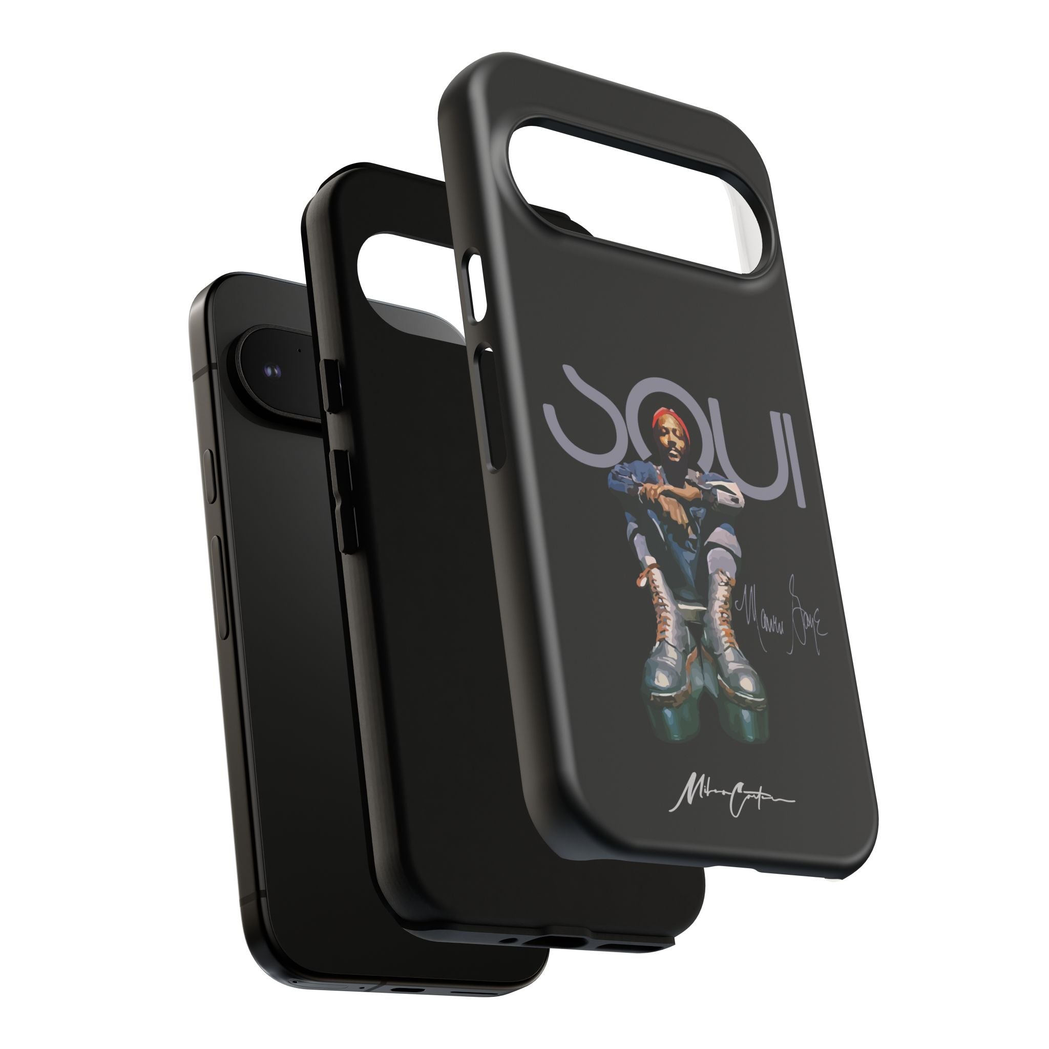 Marvin Gaye Phone Case – Rare Platform Boots Soul Legend Design | Miles Carter Collection