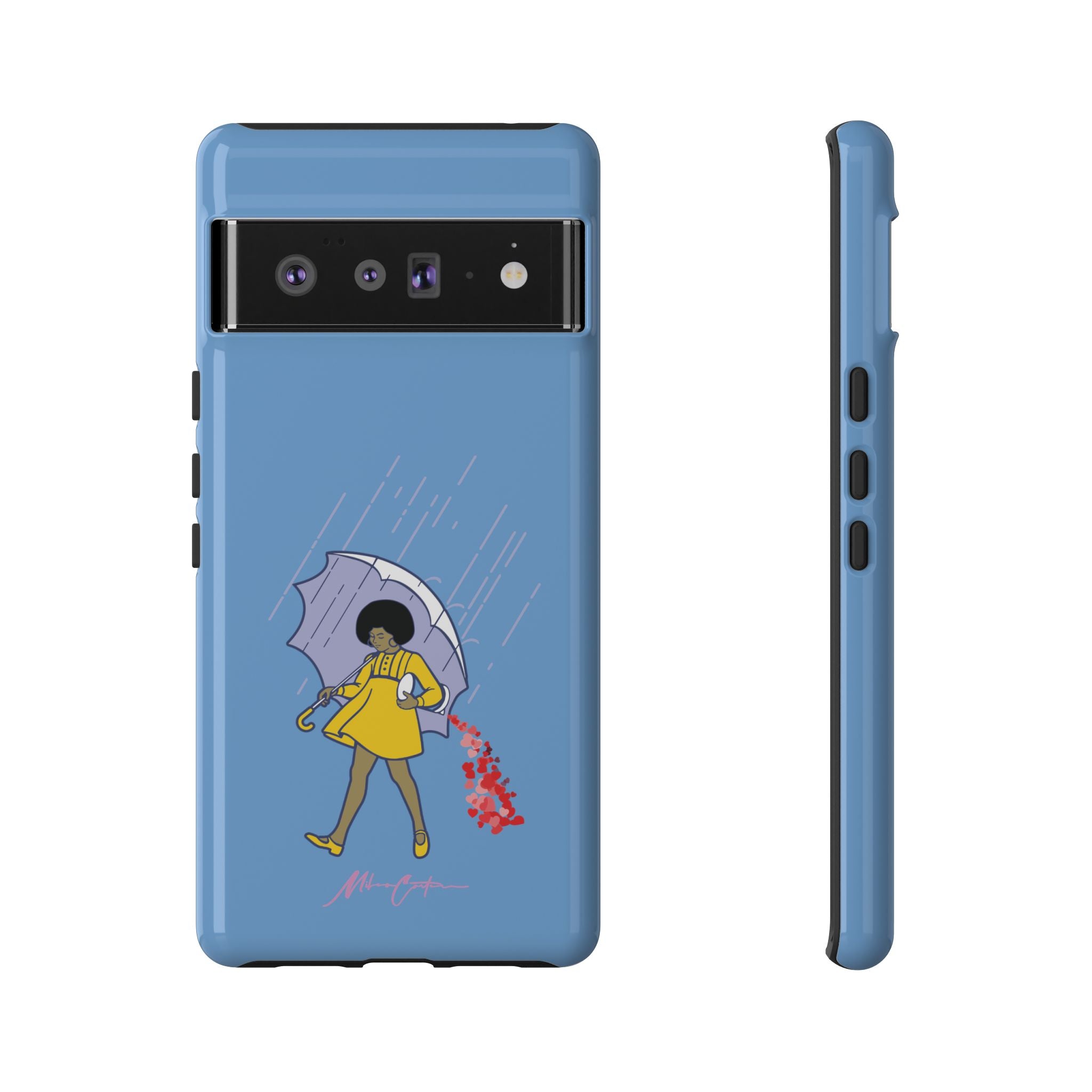 Printify Phone Case Google Pixel 6 Pro / Glossy “Spread Love” Phone Case – Classic Series Positivity Design | Miles Carter Collection