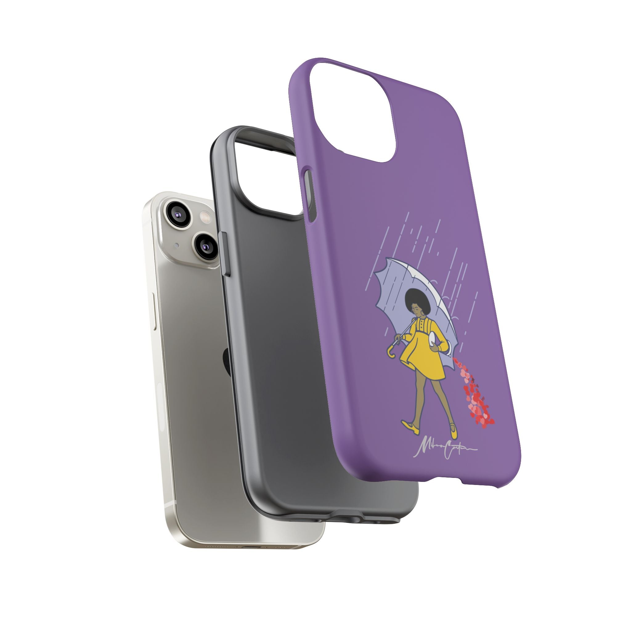 “Spread Love” Phone Case – Classic Series Positivity Design | Miles Carter Collection