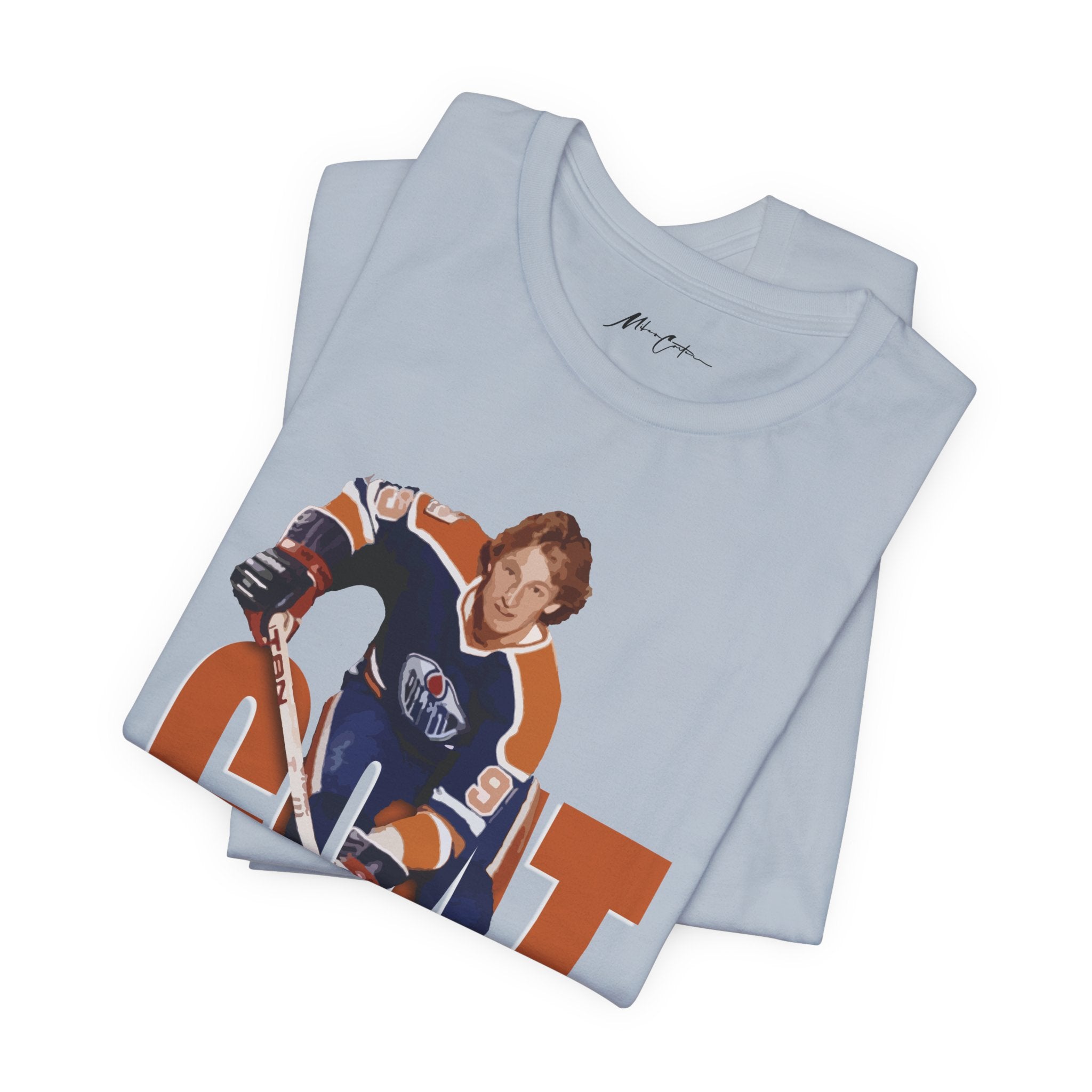 Printify T-Shirt Wayne Gretzky "Lightning on Skates" | Goat Series