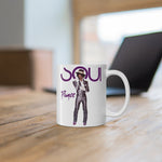 Printify Mug 11oz Prince Ceramic Mug – The Purple One Collectible Drinkware | Miles Carter Collection