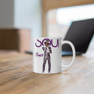 Printify Mug 11oz Prince Ceramic Mug – The Purple One Collectible Drinkware | Miles Carter Collection