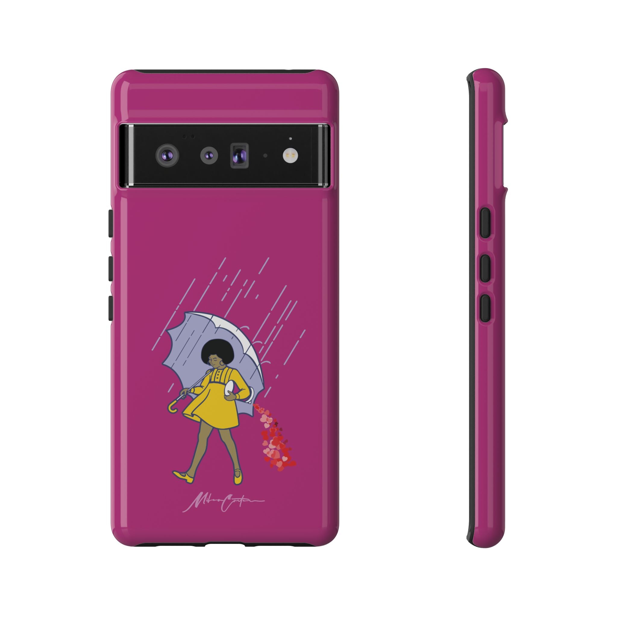 Printify Phone Case Google Pixel 6 Pro / Glossy “Spread Love” Phone Case – Classic Series Positivity Design | Miles Carter Collection
