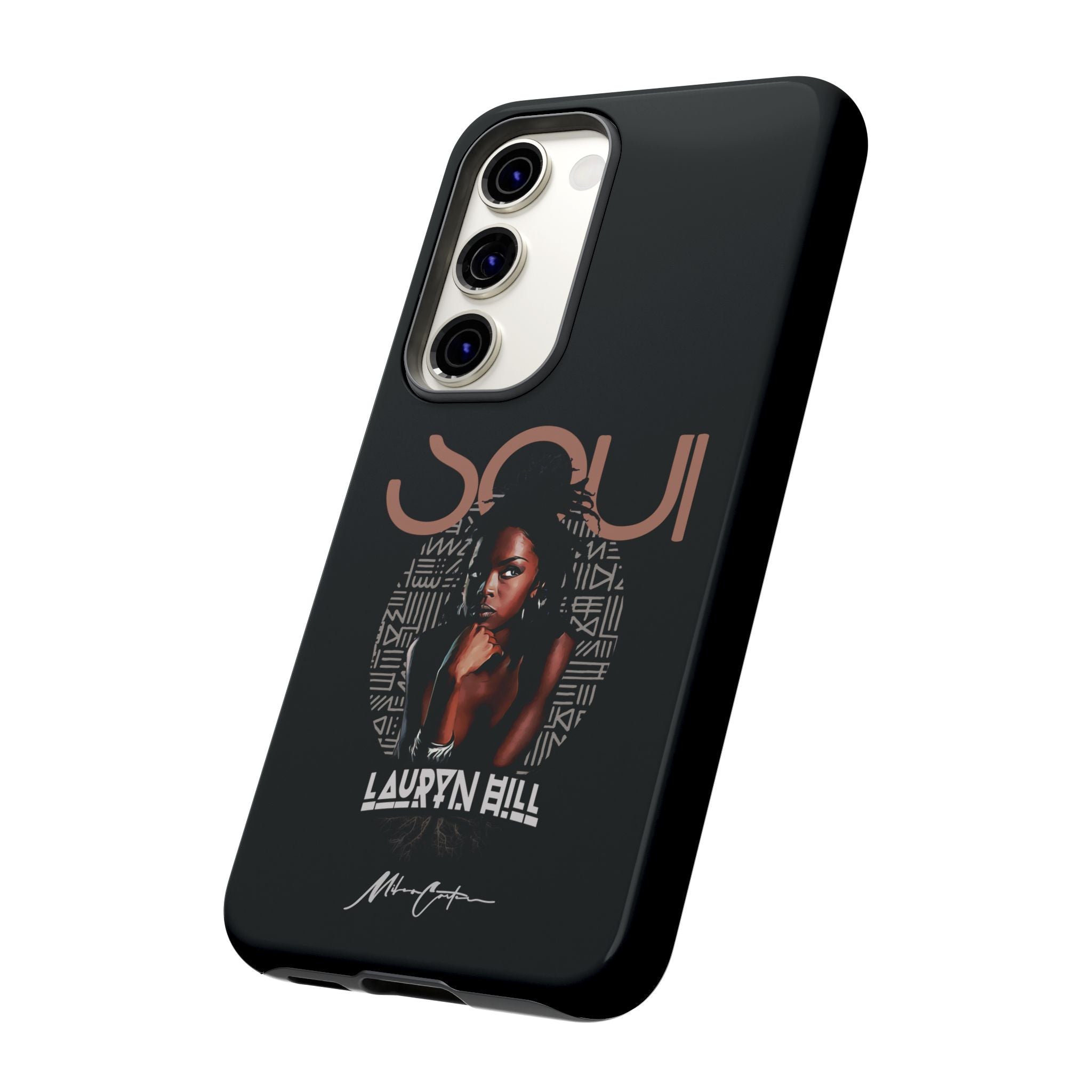 Printify Phone Case Samsung Galaxy S23 / Glossy Lauryn Hill Phone Case – Premium 90s Hip-Hop & Soul Inspired Design | Miles Carter Collection