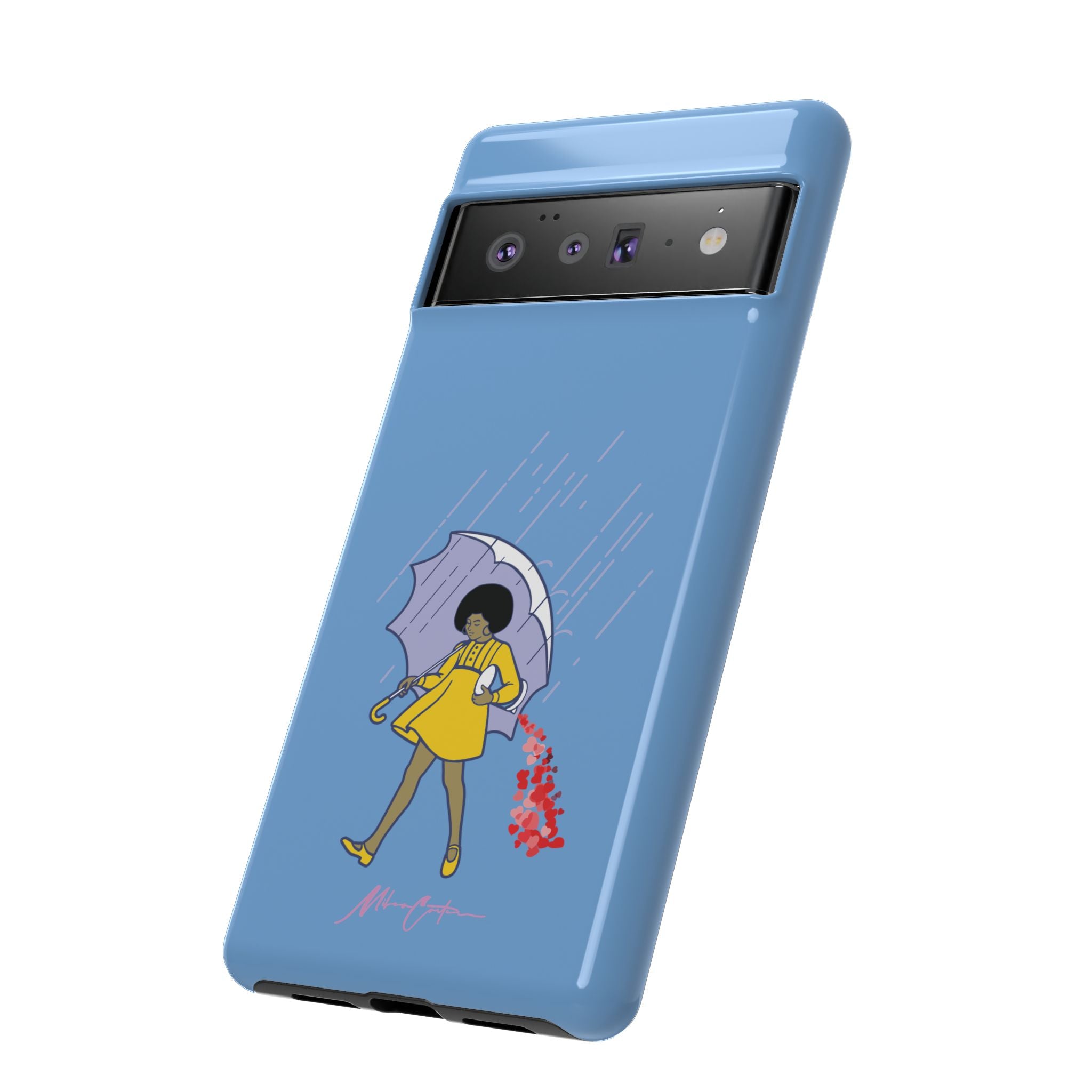 “Spread Love” Phone Case – Classic Series Positivity Design | Miles Carter Collection