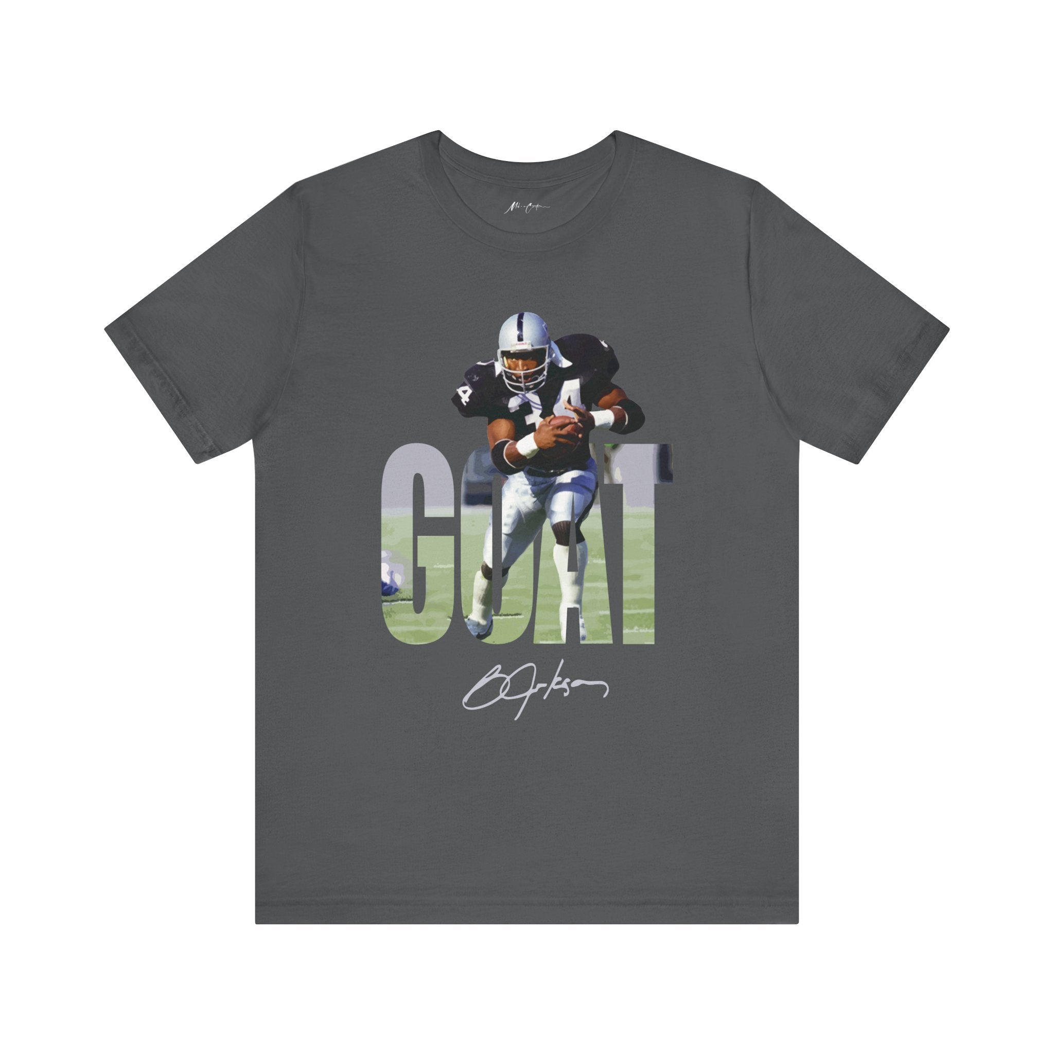 Printify T-Shirt Asphalt / S Bo Jackson "Bo Knows Baseball" | Goat Series
