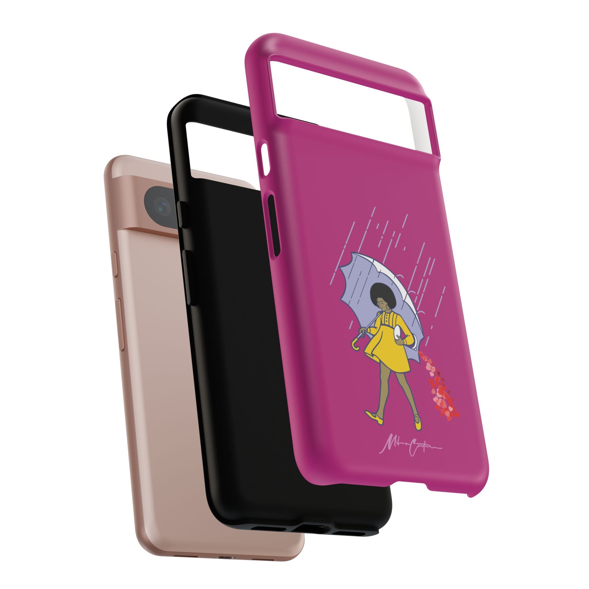 “Spread Love” Phone Case – Classic Series Positivity Design | Miles Carter Collection