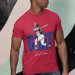 Inkseekers Mens Short Sleeve T-shirts 44 - Hank Aaron (XS - L)