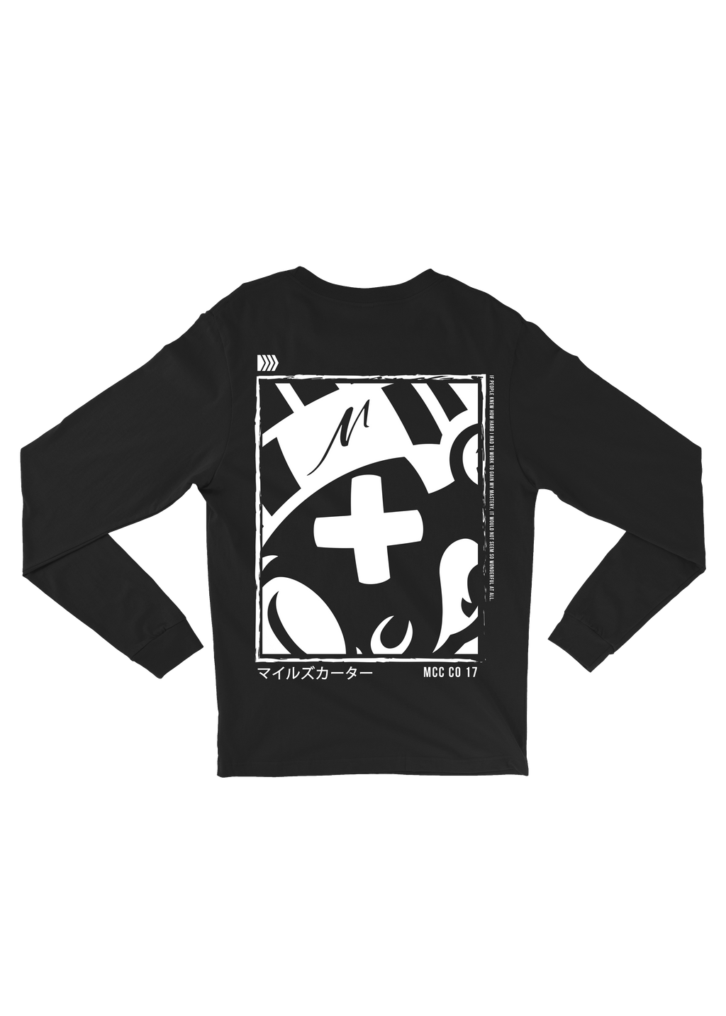 Miles Carter Designs Long Sleeve T-Shirt S MCC - Stay Fresh (BL)