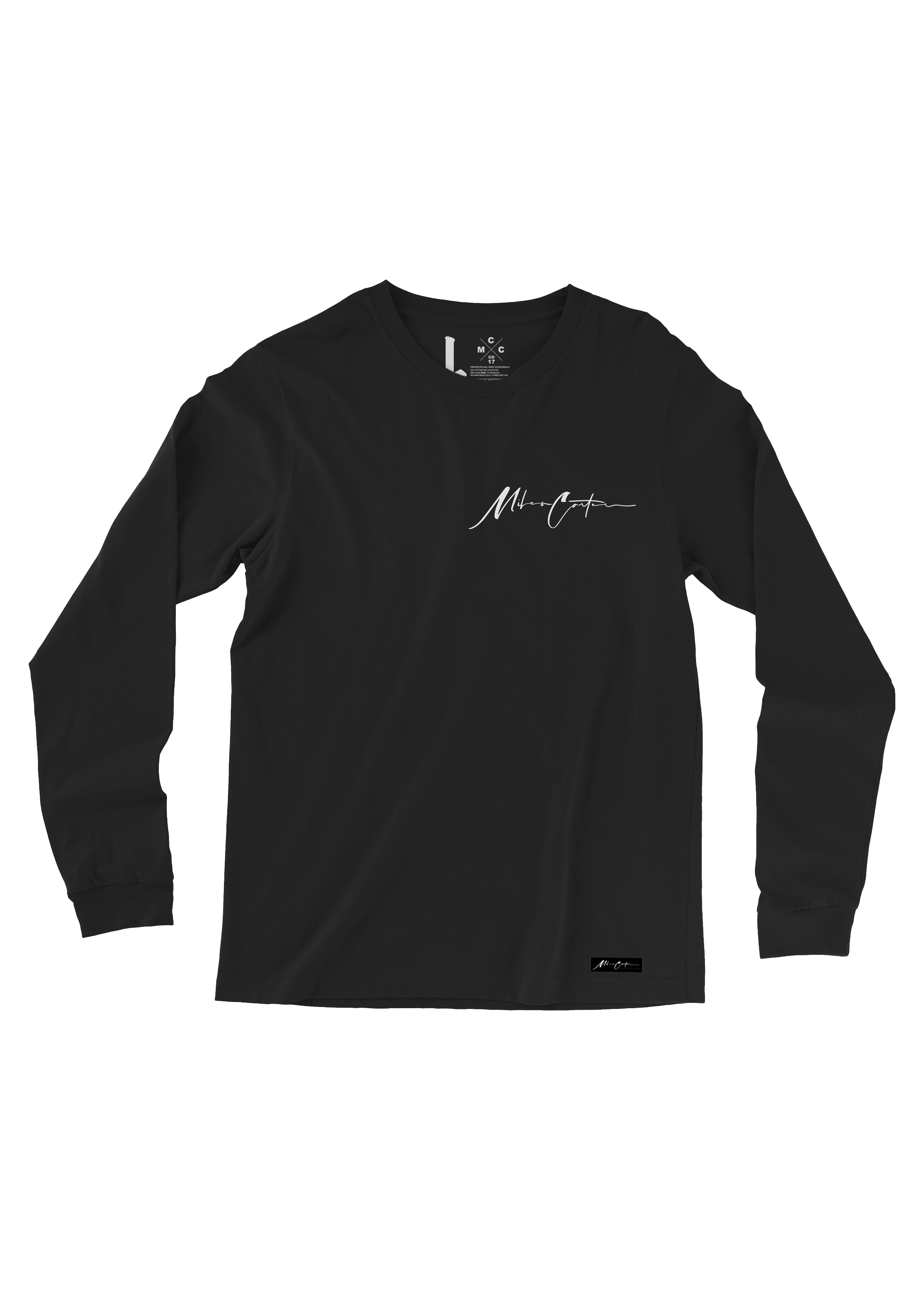 Miles Carter Designs Long Sleeve T-Shirt MCC - Stay Fresh (BL)