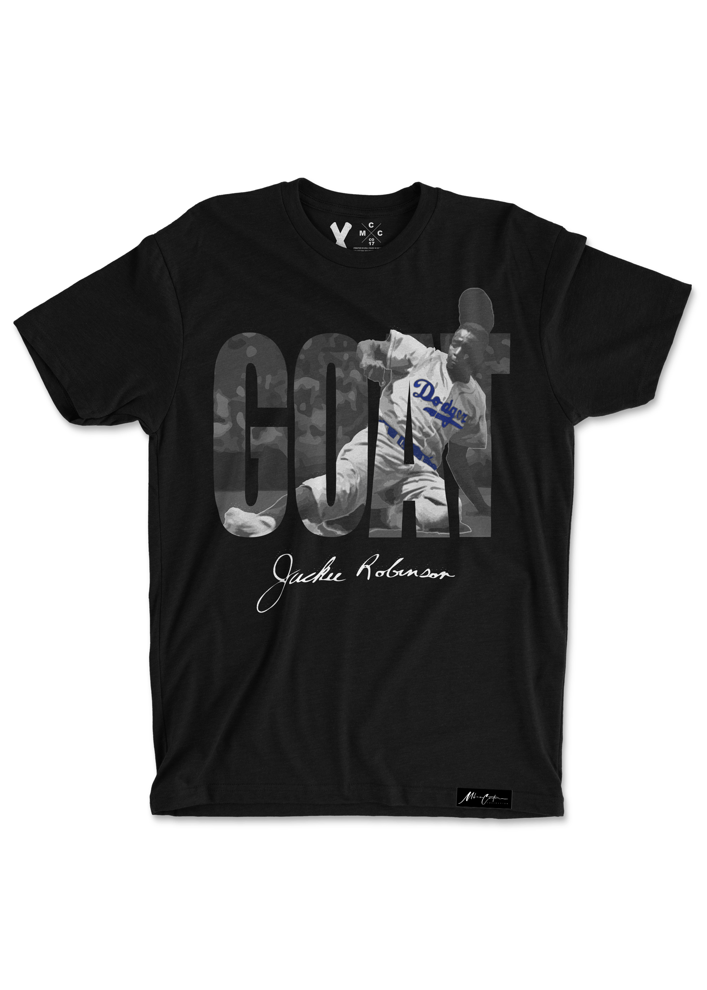 Miles Carter Designs Shirt 42 - Jackie Robinson (B)