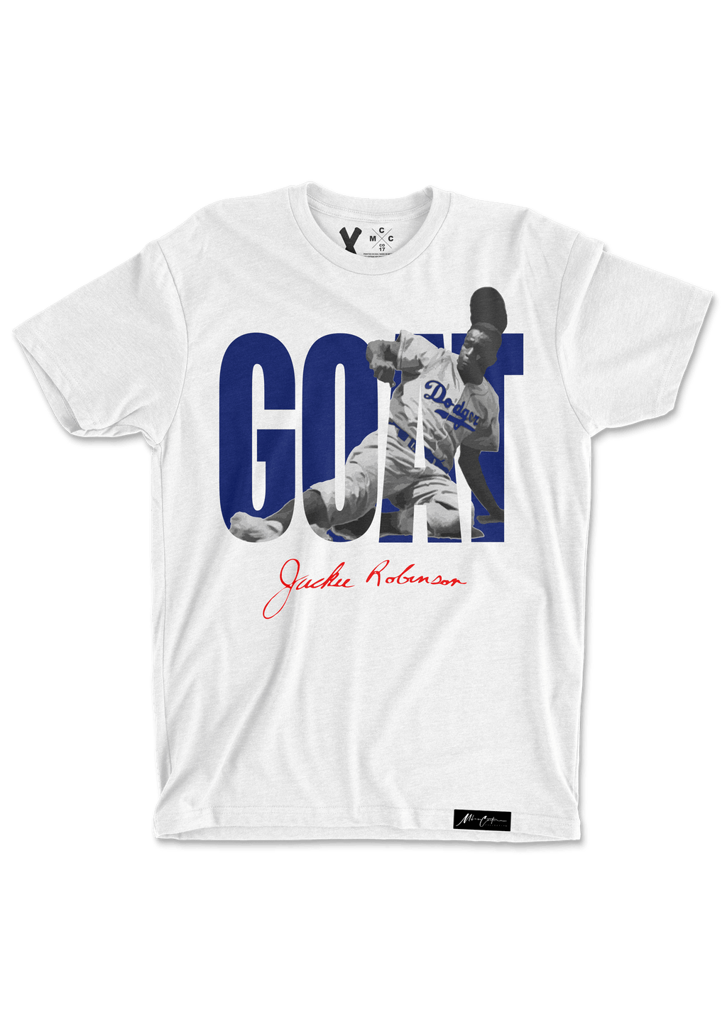 Miles Carter Designs Shirt 42 - Jackie Robinson (W)