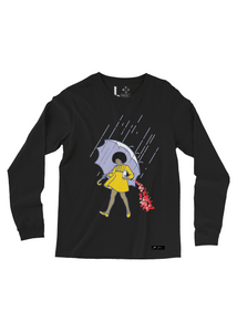 Miles Carter Designs Long Sleeve T-Shirt S Block Hate 🌧 | Spread Love ❤️