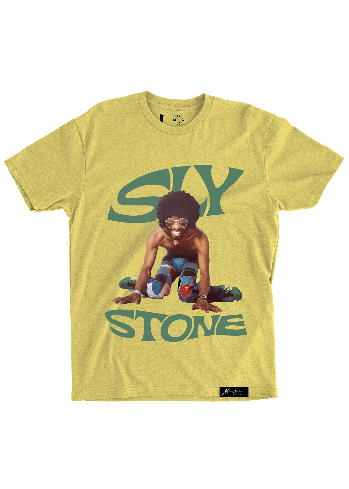 Miles Carter Designs Shirt S Psychedelic - Sly Stone (O)