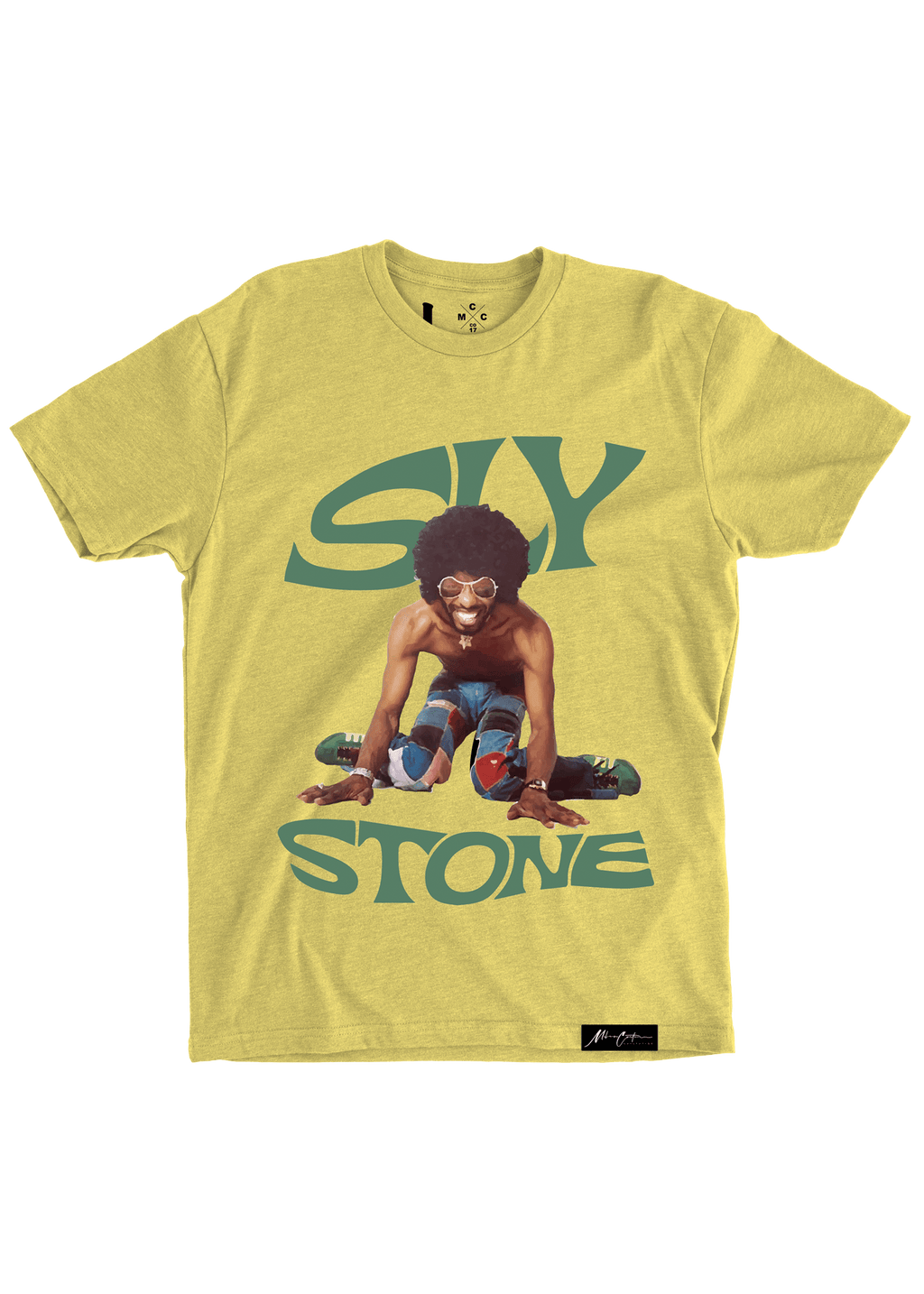 Miles Carter Designs Shirt S Psychedelic - Sly Stone (O)