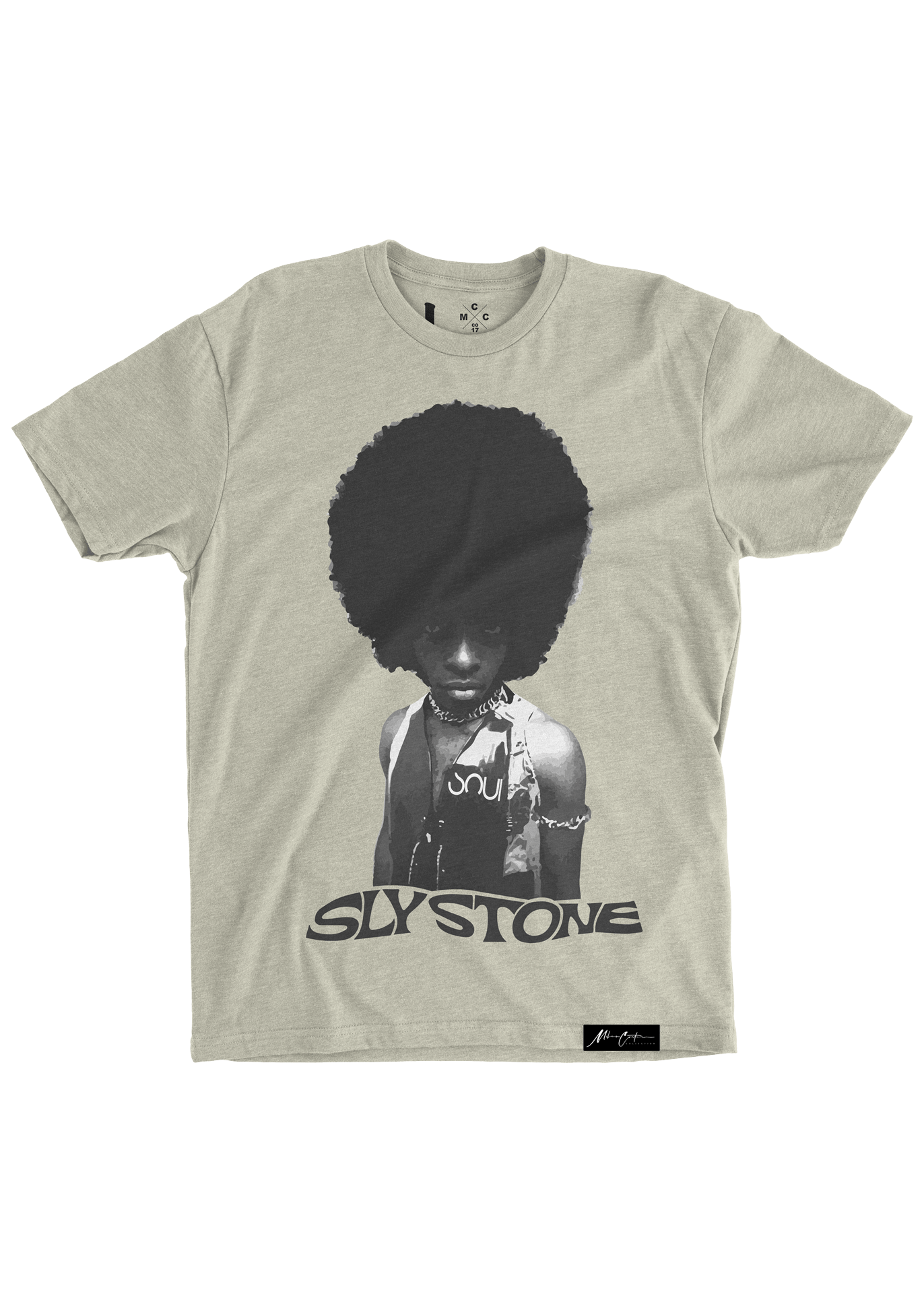 Miles Carter Designs Shirt S For The People - Sly Stone (S)