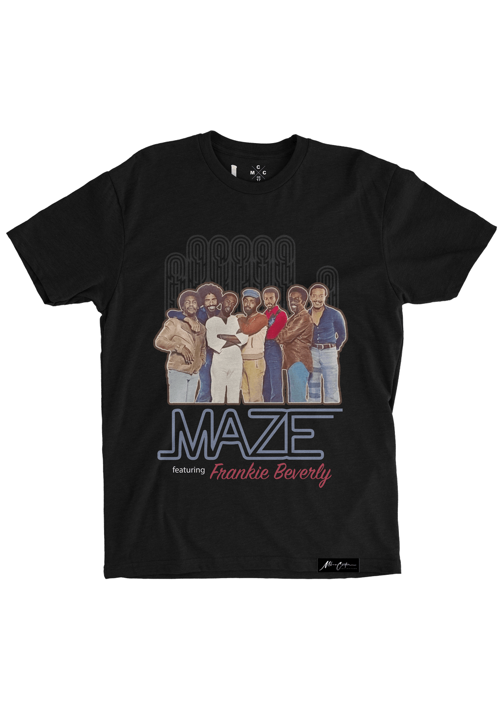 Miles Carter Designs Shirt S Back In Stride - Maze ft  FB (BL)
